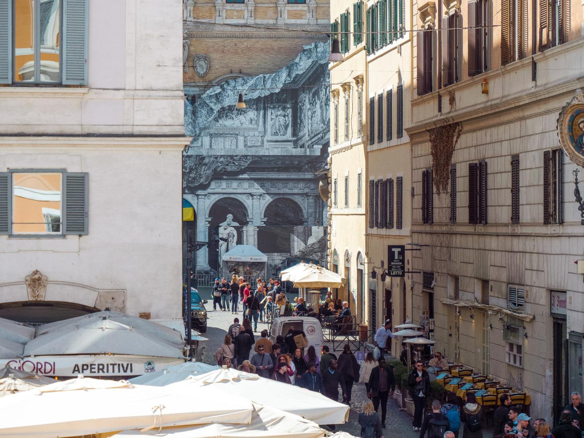 View On Campo De Fiori Irex Apartment Rome Buitenkant foto