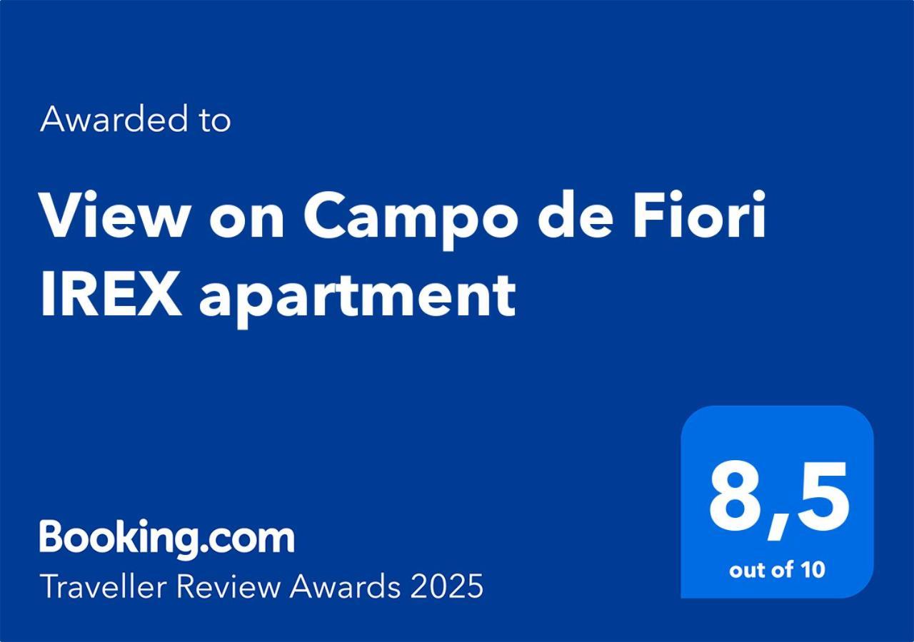 View On Campo De Fiori Irex Apartment Rome Buitenkant foto